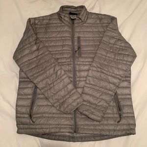 Patagonia puffer windbreaker zip up jacket